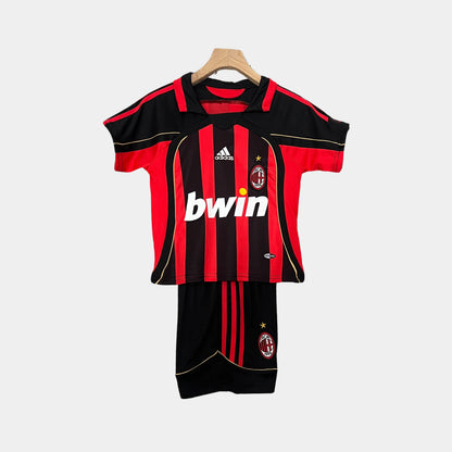 Retro AC Milan Kids Kit 2006-07 Home