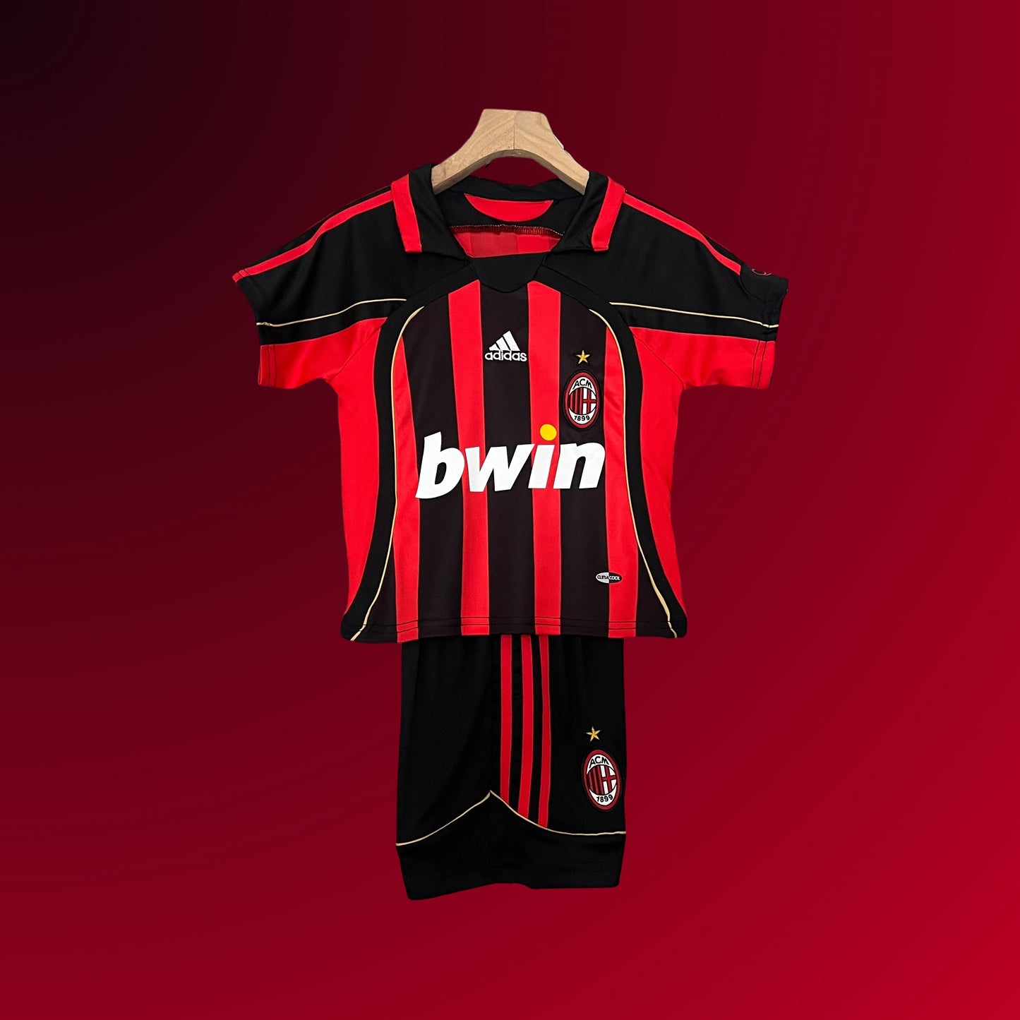 Retro AC Milan Kids Kit 2006-07 Home