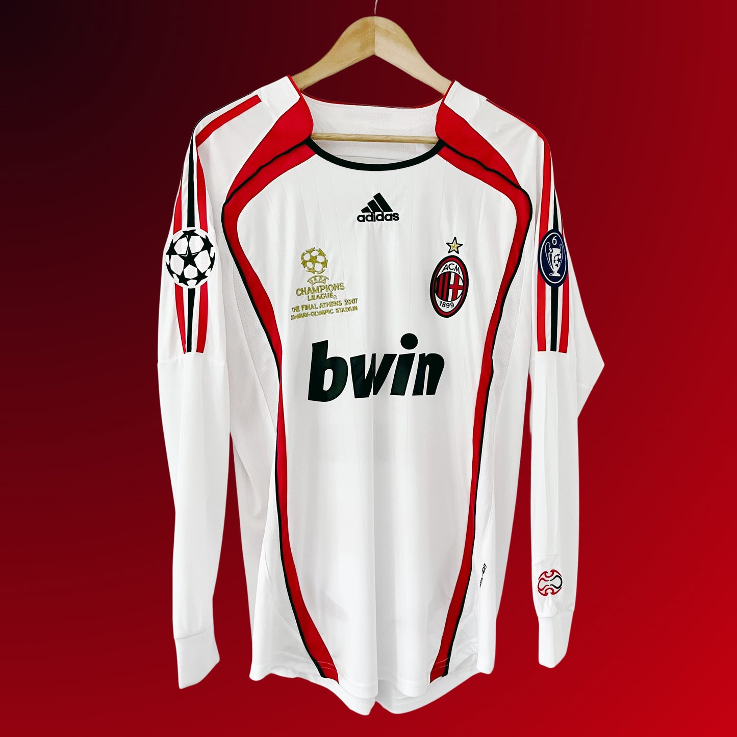 Retro AC Milan Shirt 2007 Champions League Final