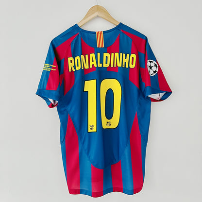 Retro Barcelona Shirt Champions League Final 2006