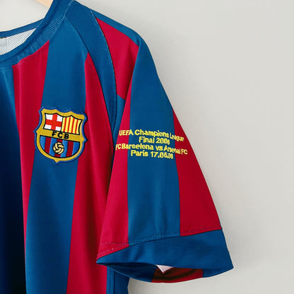 Retro Barcelona Shirt Champions League Final 2006