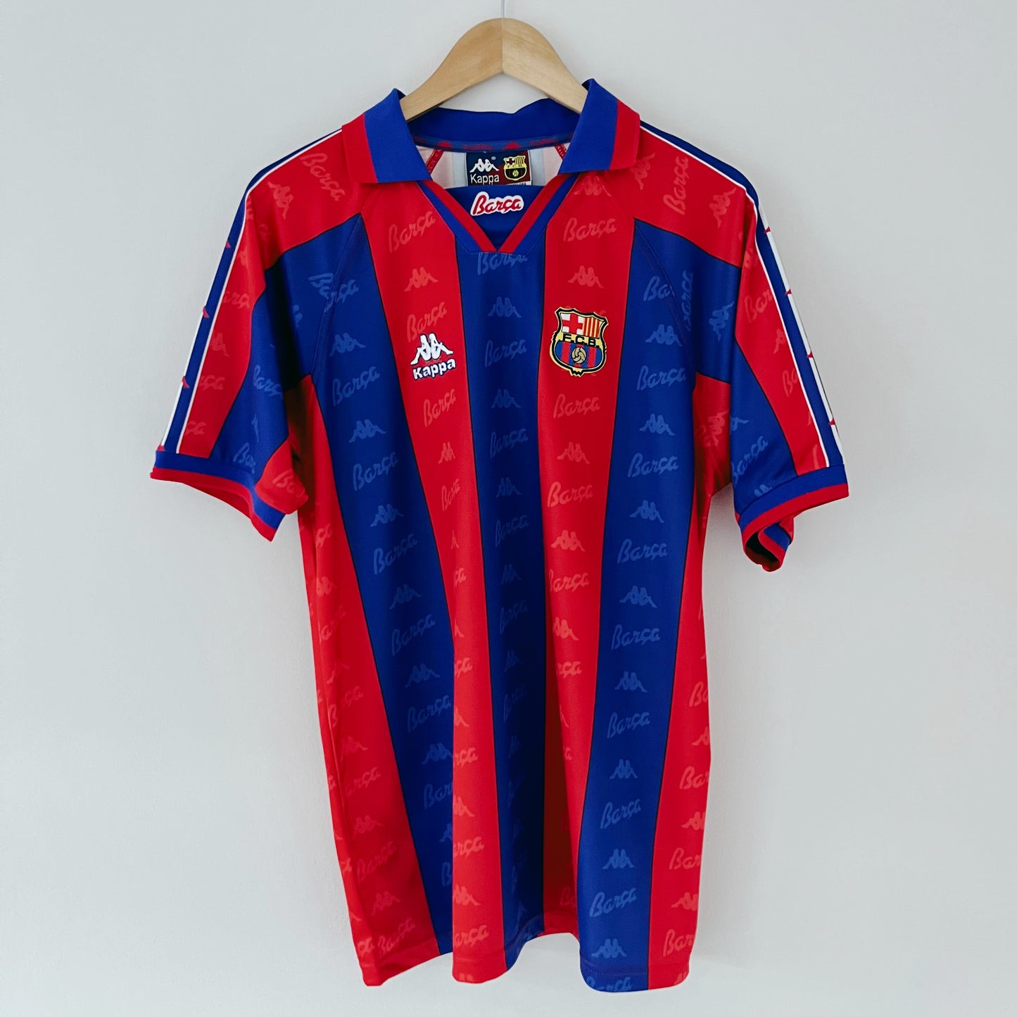 Retro Barcelona 1995-97 Home Shirt Front