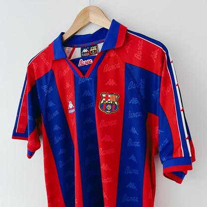 Retro Barcelona 1995-97 Home Shirt Front Right