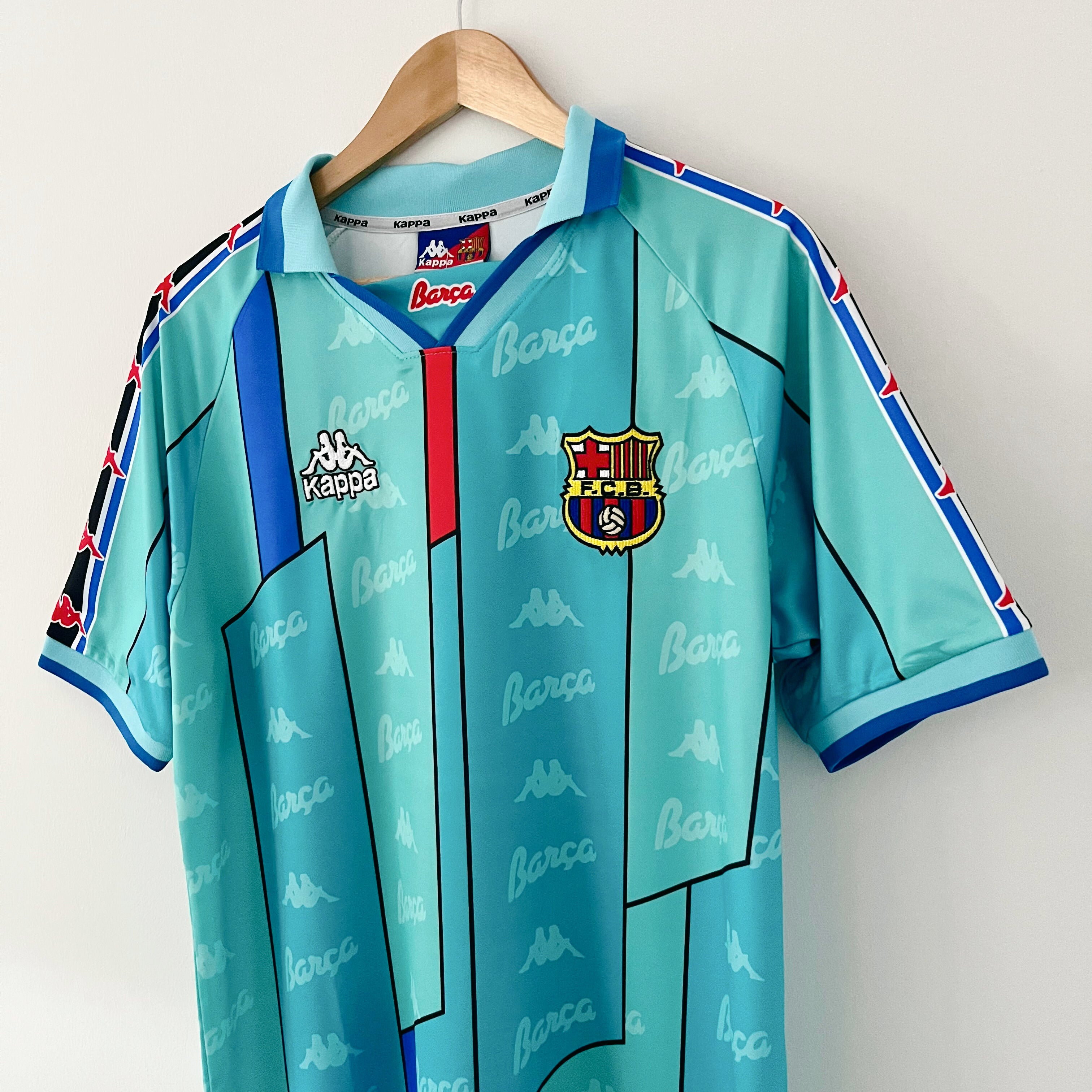 FC Barcelona Ronaldo 1996-97 away kappa online jersey