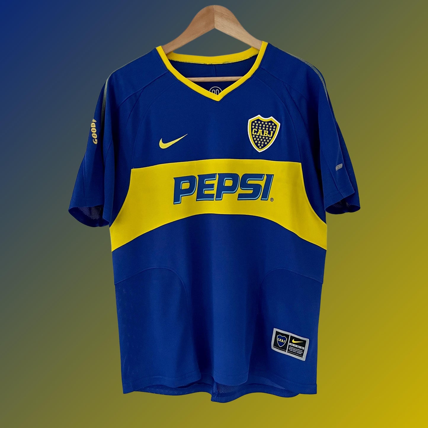 Retro Boca Juniors Shirt 2003-04 Home Main