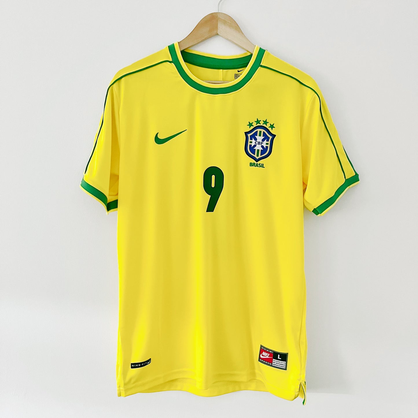 Retro Brazil Shirt World Cup 1998 Home