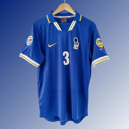 Retro Italy Shirt Euro 1996 Home